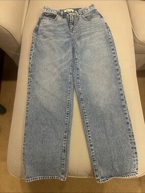 Madewell Baggy Straight Jeans Size 24 Petite